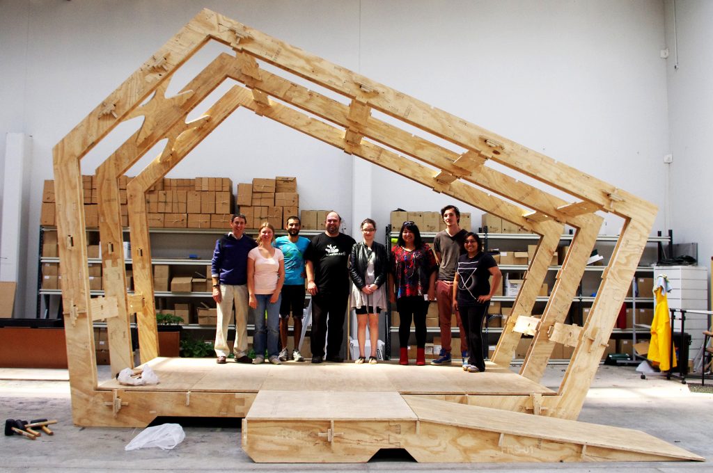 WikiHouse frame © SpaceCraftSystems