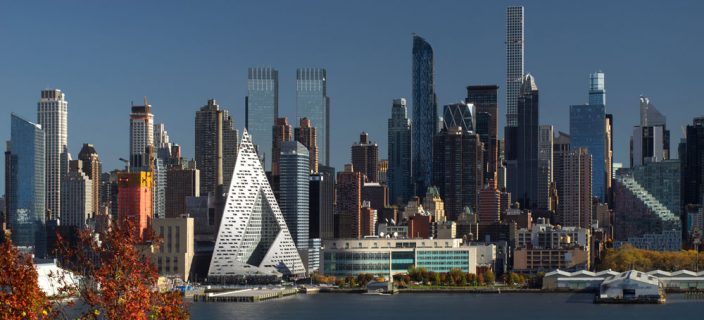 BIG's VIΛ 57 West, a new addition to the New York City skyline