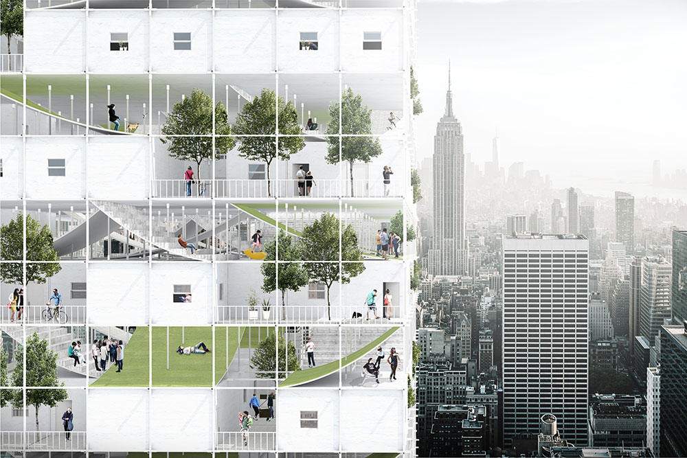 Instant City: Living Air-Right by Beomki Lee, Chang Kyu Lee