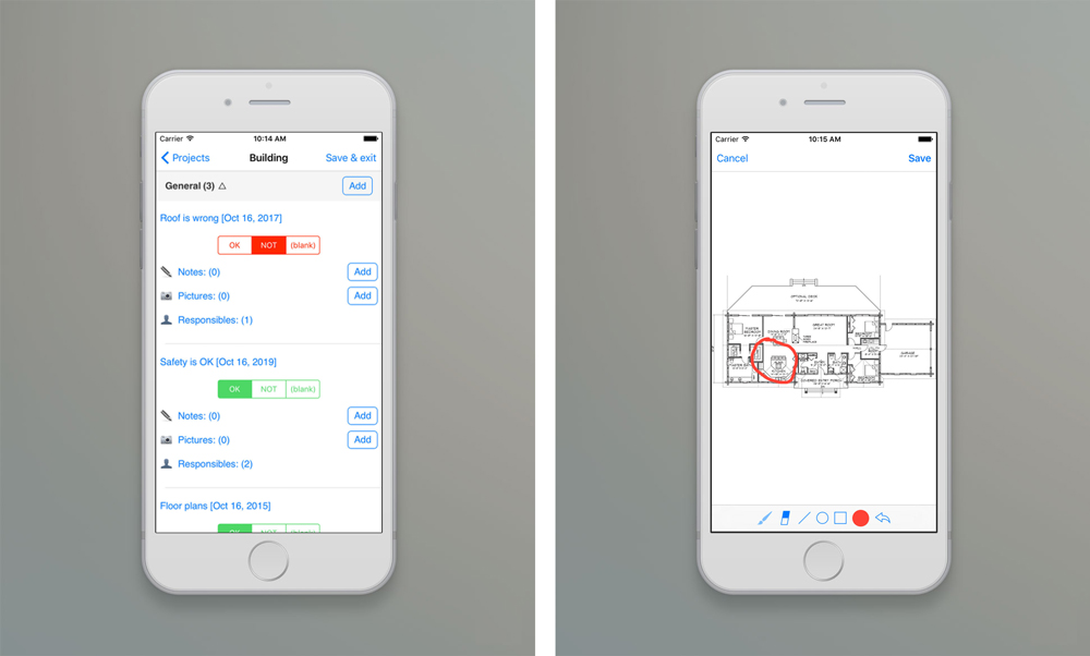 Field reports on construction site made easy with ArchiSnapper