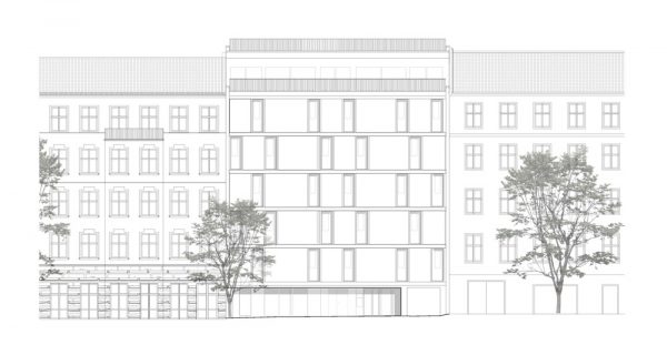 Urban Co-Housing Project on Gap Site by Zanderroth Architects
