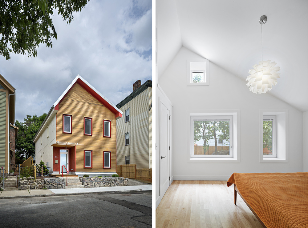 The Rocksberry House is a design/build/development project by Placetailor. A ground-breaking green building, designed to use 90% less heating energy than a typical home.