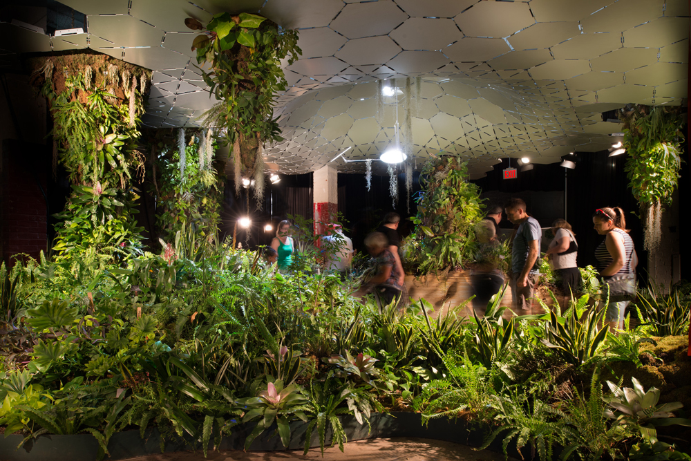 Lowline under Delancey Street in New York City