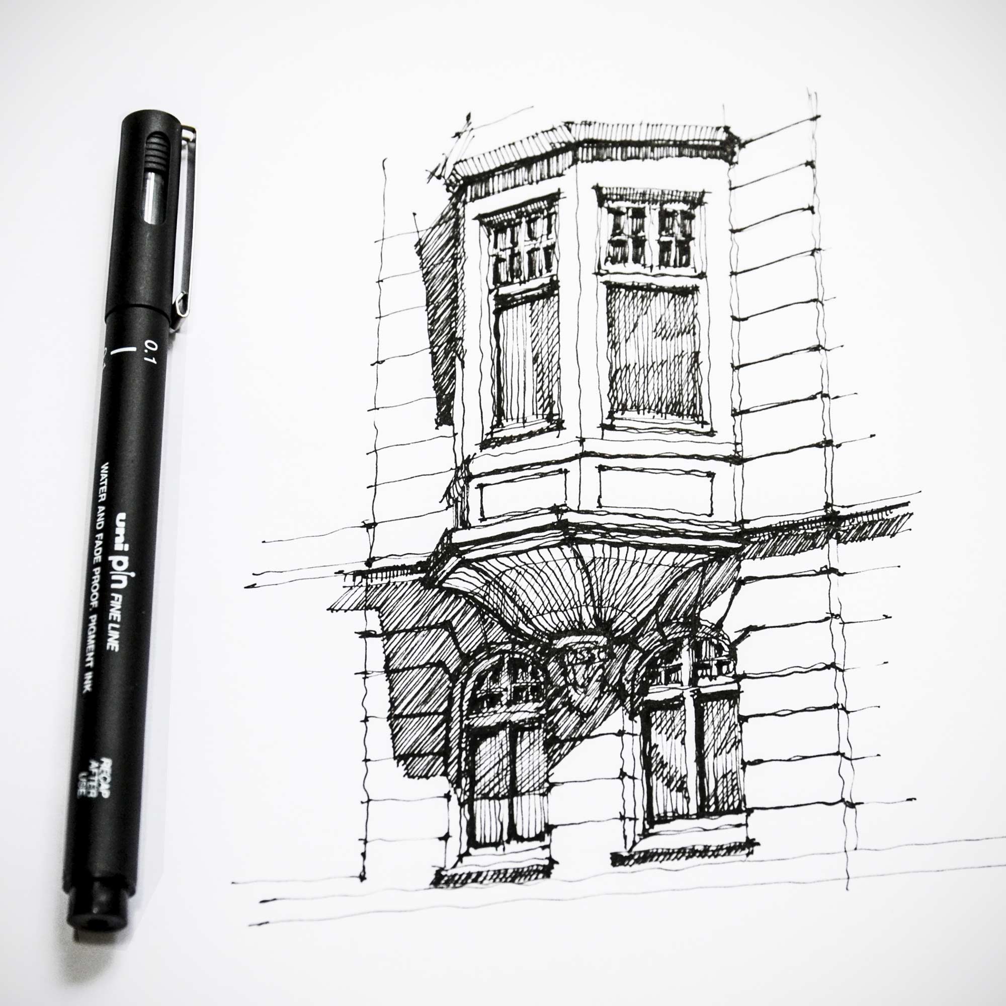 Architecture Building Sketches